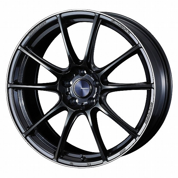 WedsSport SA25R ホイール メタルブラック 19インチ×8.0J +45 5H114.3 0073814 wheel