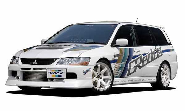 トラスト/TRUST GReddy エアロキット フロントスカート ミツビシ ランサーエボリューション 9 CT9A 4G63(DOHC TURBO) 2005年03月～2007年10月