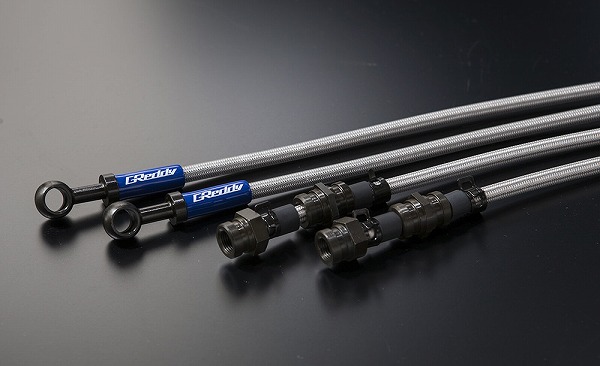 Project μ プロジェクトミュー テフロン ブレーキライン (スチール/クリアー) エブリィ ワゴン/バン DA52W/62W/DA52V/DB52V/62V(BLS-009AC Project μプロジェクトミュー テフロン ブレーキライン (スチール