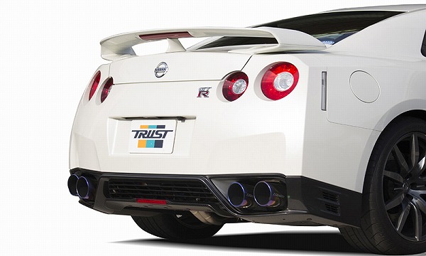 トラスト/TRUST GReddy スーパーストリートチタンマフラー ニッサン GT-R R35 VR38DETT 4WD 2007年12月～ 10123403