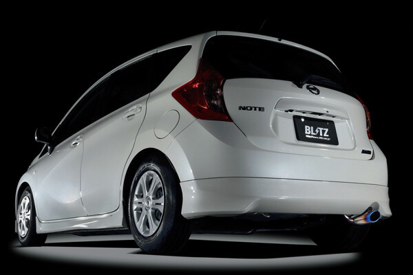 ブリッツ/BLITZ NUR-SPEC VSR マフラー 63516V ニッサン ノート E12 HR12DDR SC専用,2WD専用,DIG-S エアロスタイル専用 2012年09月～ Scarf