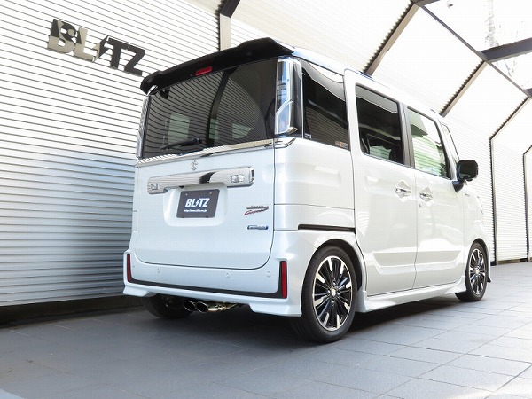 ブリッツ/BLITZ NUR-SPEC VS マフラー スズキ スペーシアギア MK53S R06A(Turbo) グレードHYBRID ZX,2WD専用 2018年12月～2020年07月 Scarf