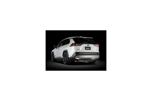 ブリッツ/BLITZ NUR-SPEC CUSTOM EDITION StyleD マフラー カーボンレッド(CR) トヨタ RAV4ハイブリッド AXAH54 A25A ハイブリッド専用 2019年04月～ Scarf｜オートパーツエージェンシー2号店 108,614円