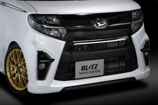 ブリッツ/BLITZ エアロスピードRコンセプト フロントリップスポイラー 未塗装 60353 ダイハツ タントカスタム LA650S,LA660S KF 2019年07月～ Front lip spoiler