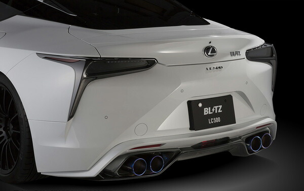 ブリッツ/BLITZ エアロスピードRコンセプト リアディフューザー 未塗装 レクサス LC500h GWZ100 8GR-FXS 2017年03月～ Rear diffuser