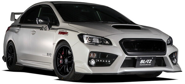 ブリッツ Blitz エアロスピードrコンセプト フロントバンパースポイラー Ledライトセット 未塗装 スバル Wrx S4 Vag Fa 14年08月 17年06月 Jaquemeng Com