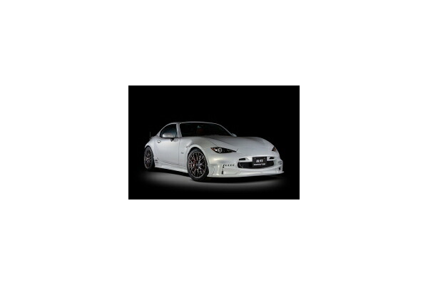 ブリッツ/BLITZ エアロスピードRコンセプト フロントバンパースポイラー 未塗装 5連LEDライト付属 マツダ ロードスターRF Front bumper spoiler