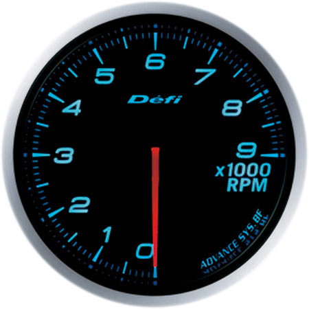 デフィ Defi-Link Meter ADVANCE BF タコメーター φ60 9000RPM 照明色