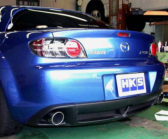 HKS LEGAMAX マフラー マツダ RX-8 SE3P 13B-MSP 2003年04月～2008年02月 32018-AZ002 Scarf｜オートパーツエージェンシー2号店