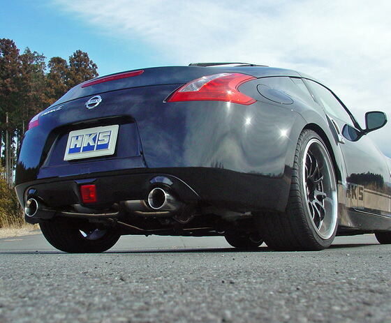 HKS Super Sound Master マフラー ニッサン フェアレディZ Z34 VQ37VHR AT車専用 2008年12月～2021年09月 Scarf