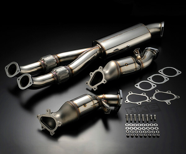 HKS メタルキャタライザー 33005-AN005 ニッサン GT-R R35 VR38DETT 2007年12月～2008年11月 Metal catalizer｜オートパーツエージェンシー2号店
