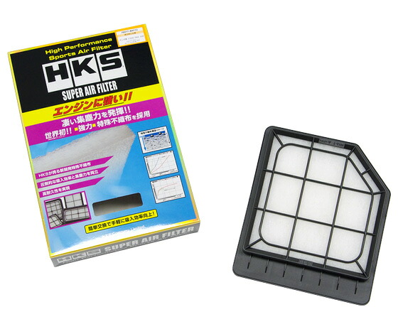 HKS スーパーエアフィルター ホンダ シビック FD1 R18A 2005年09月～2010年09月 Super air filter