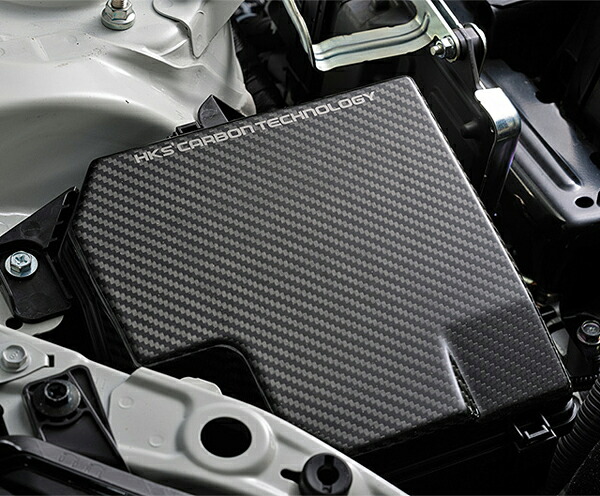 HKS ドライカーボンヒューズボックスカバー 70026-AT009 Dry carbon fuse box cover