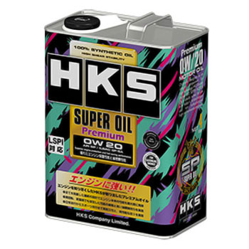 HKS スーパーオイルプレミアム エンジンオイル 4L 0W20 API SP/ILSAC GF-6A 入数：1缶 52001-AK148 engine oil｜オートパーツエージェンシー2号店