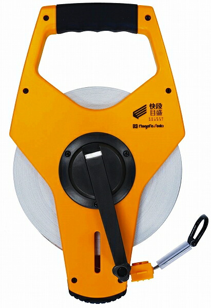 新潟精機 SK ラク巻 快段目盛 50m GFM-50KD Easily rolled up