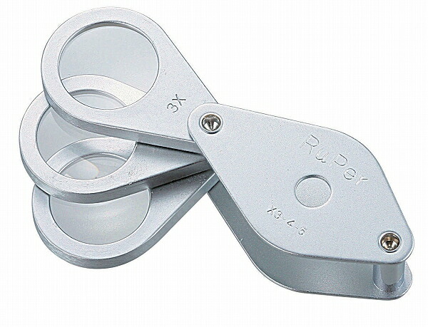 新潟精機 BeHAUS メタルルーペ 3･4･5倍 No.7070 Metal loupe