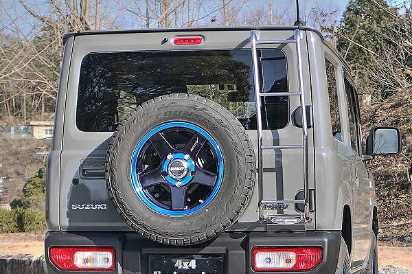 4x4エンジニアリング リアラダー スズキ ジムニー SUS304ステンレス ハンドバフ仕上げ Rear ladder 33,605円