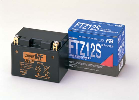 FB/古河バッテリー Unleashシリーズ オートバイバッテリー 制御弁式(VRLA) 液入り充電済 FTZ12S 2輪 motorcycle battery｜オートパーツエージェンシー2号店