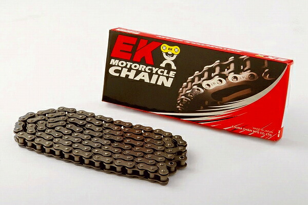 EKチェーン/江沼チェーン STDシリーズ ノンシールチェーン スチール 420 2400L 継手：SPJ 420 2輪 Non seal chain