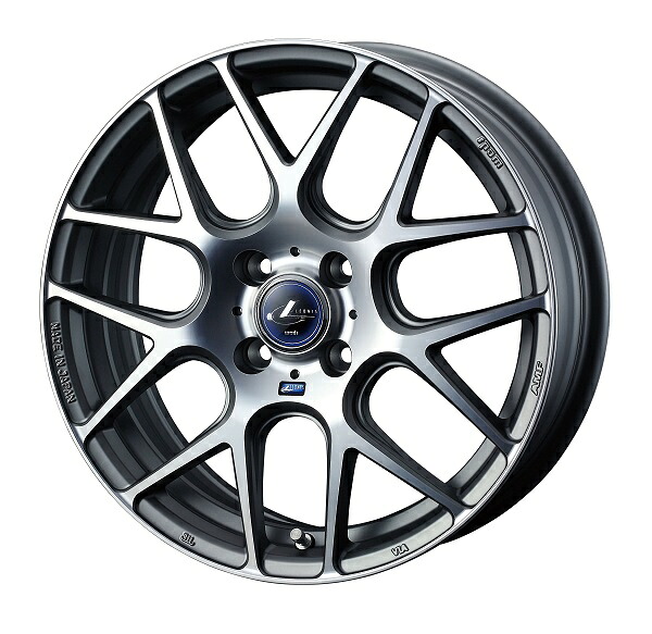 LEONIS NAVIA 06 ホイール MGMC 15インチ&times;4.5J ＋45 4H100 入数：1台分(4本) 37600 wheel｜オートパーツエージェンシー2号店