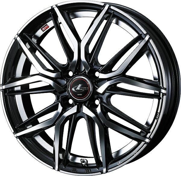 LEONIS LM ホイール PBMC 14インチ×4.5J +45 4H100 入数:1台分(4本) 40767 wheel|オートパーツエージェンシー2号店