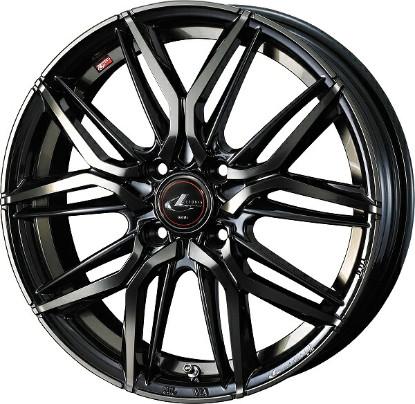 LEONIS LM ホイール PBMC/TI 17インチ×6.5J ＋50 4H100 入数：1台分(4本) 40802 wheel