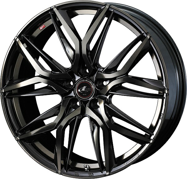 LEONIS LM ホイール PBMC/TI 18インチ&times;8.0J ＋42 5H114.3 入数：1台分(4本) 40829 wheel｜オートパーツエージェンシー2号店