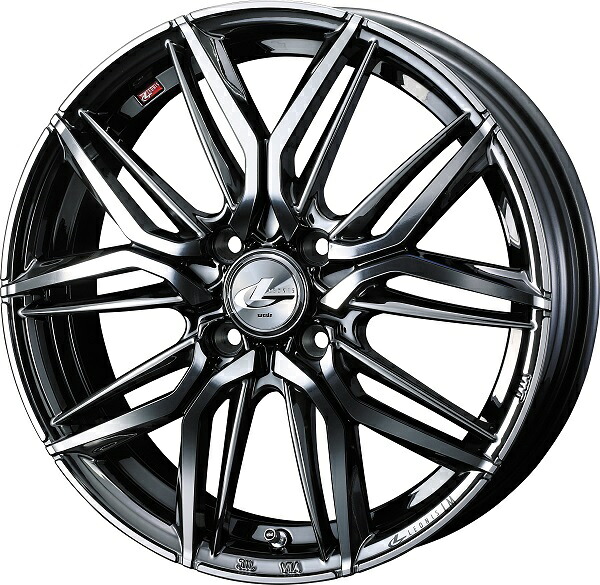 LEONIS LM ホイール BMCMC 16インチ×6.0J ＋50 4H100 入数：1台分(4本) 40793 wheel
