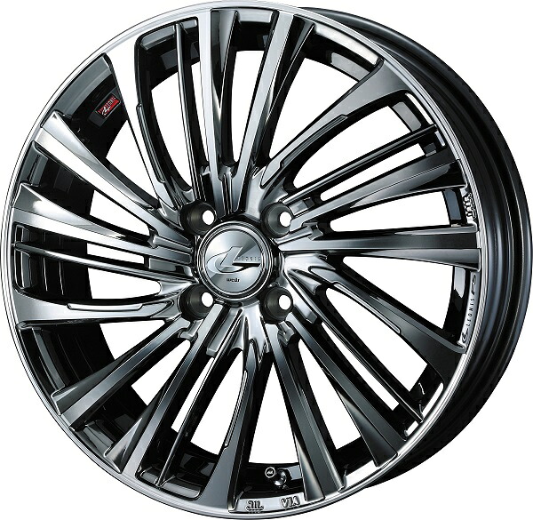 LEONIS FS ホイール BMCMC 16インチ×6.0J ＋42 4H100 入数：1台分(4本) 39965 wheel
