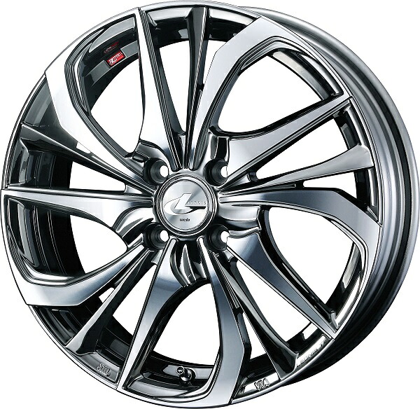 LEONIS TE ホイール BMCMC 17インチ&times;6.5J ＋42 4H100 入数：1台分(4本) 38754 wheel｜オートパーツエージェンシー2号店