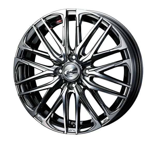 LEONIS SK ホイール BMCMC 16インチ×6.0J ＋42 4H100 入数：1台分(4本) 39054 wheel