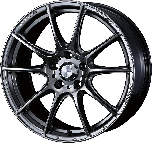 WEDSSPORT SA25R ホイール PSB 19インチ×8.5J +38 5H114.3 入数:1台分(4本) 73815 wheel|オートパーツエージェンシー2号店