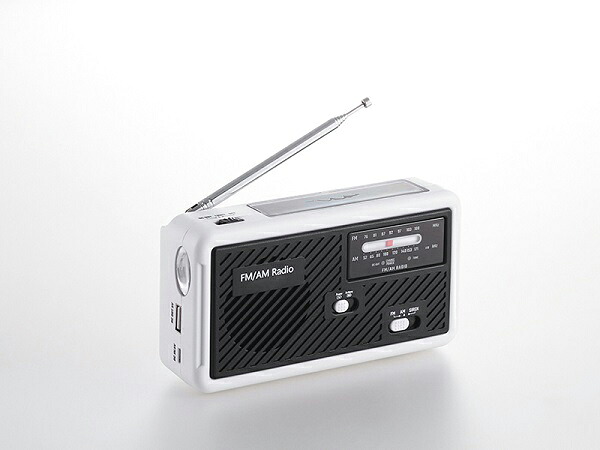エレット 多役立つことスタミナラジオライト 黒いこと ET-21BK  Multifunctional stamina radio light