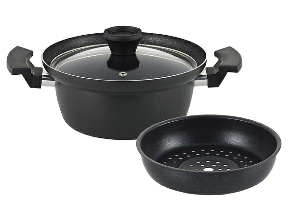 囲 IH対応深型マルチポット 20cm KK-20MP compatible deep multi pot