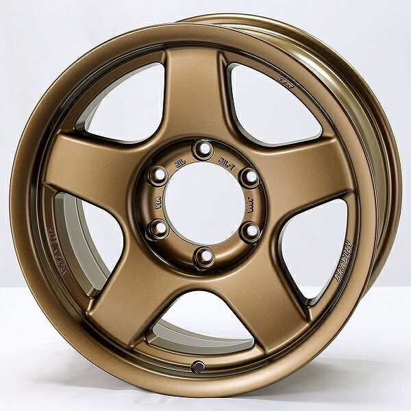 4x4エンジニアリング ブラッドレー V ホイール マットブロンズ 16インチ×5.5J ±0 5H139.7 入数：1台分(4本) wheel