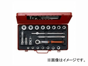 新着 バーコ BAHCO リバーシブルラチェットハンドル ソケットセット