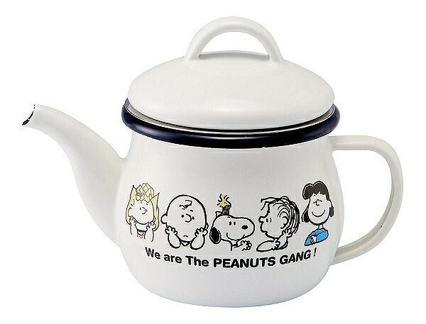 スヌーピー ホーローティーポット SNJ-2306(0773223) enamel teapot