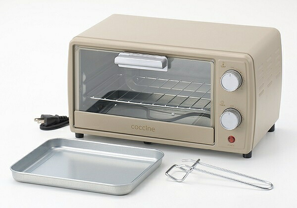 コッチネ オーブントースター グレージュ 9L CO-02・グレージュ(0001192) Toaster oven