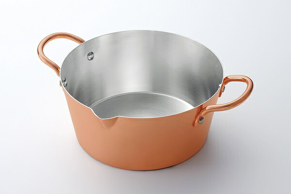 からっと銅のあげなべ 18糎 3782(0402064)  Karatto copper deep fried pot
