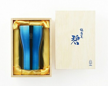 ”碧”銀古美(ぎんふるみ) 18-8ステンレス鋼W社会システムタンプラー AO-05(0233032)  stainless steel structure tumbler