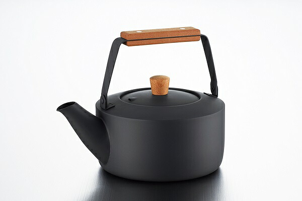 茶き くろいろ湯わかし 小 1.5L CHA-11(0675104)  Black kettle