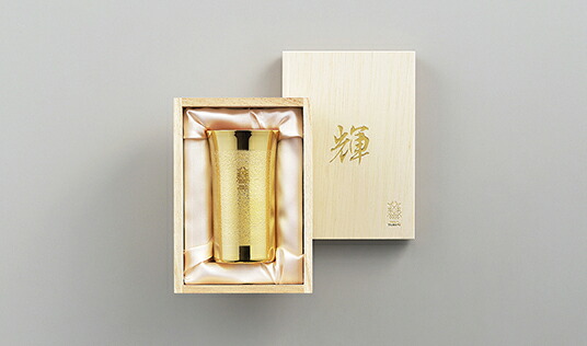輝 純銅ひとくちタンブラー 金仕上げ KG-13(1001872) Pure copper tumbler