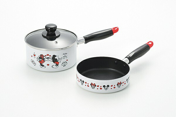 ミッキー＆ミニー ソースパン＆フライパン 16cm MM-316(0001083) saucepans frying pans