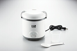 HOME SWAN ミニ炊飯器 1.5合炊き SRC-15(0483043) mini rice cooker