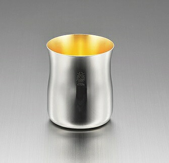 金の贅 18-8ステンレス鋼 チアーズタンブラー 内面金メッキ TM-051(1001890)  Stainless Steel Cheers Tumbler
