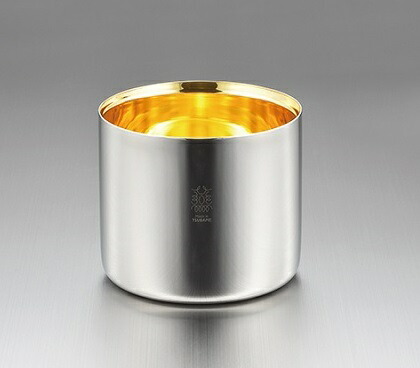 金の贅 18-8ステンレスW構造アイスペール 内面金メッキ TM-055(1001894) stainless steel structure ice bucket