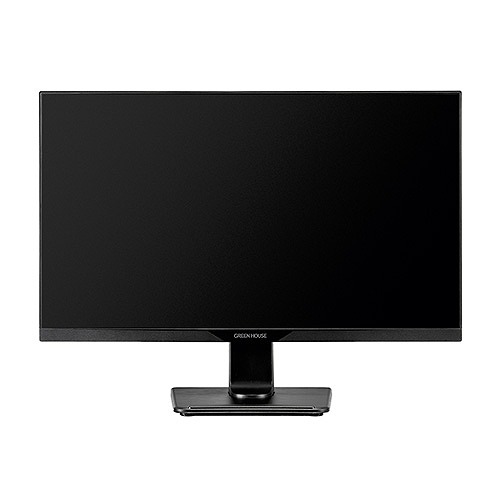 グリーンハウス(Green House) 液晶ディスプレイ ブラック 21.5型 GH-LCW22L-BK(44068)  lcd display