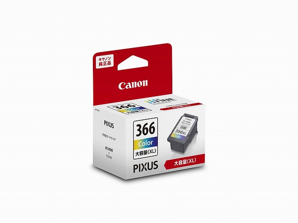 キヤノン インクカートリッジ 3色カラー 大容量 BC-366XL(45885) ink cartridge