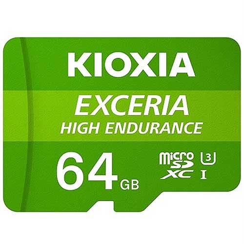 KIOXIA 高耐久マイクロSDメモリーカード 64GB KEMU-A064G(40169) Highly durable micro memory card