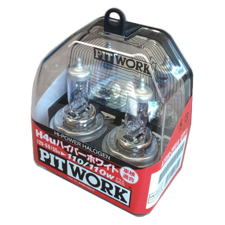 ピットワーク ハイパーホワイト ハロゲンバルブ H4u 12V-60/55W 前照灯用 AY090-2W018 Halogen valve